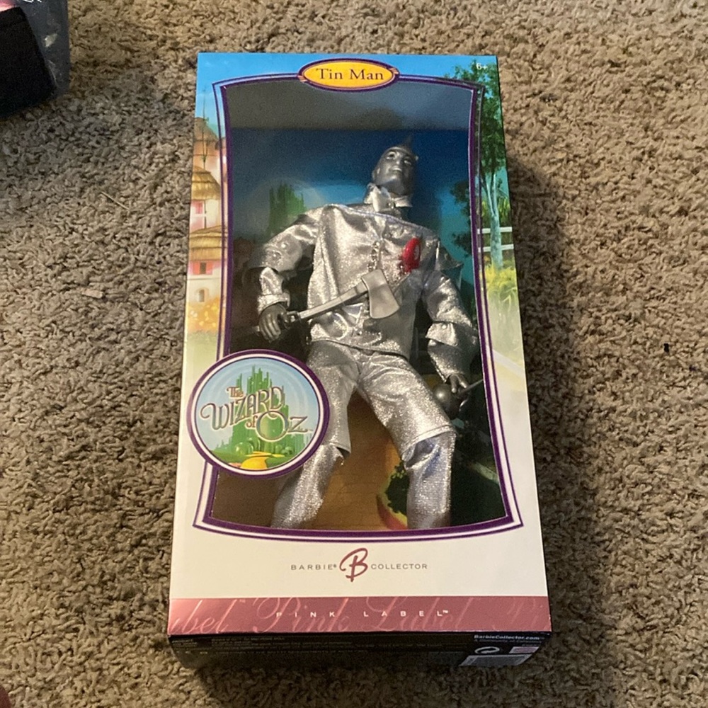 New Barbie Collector Tin Man Doll the Wizard of Oz